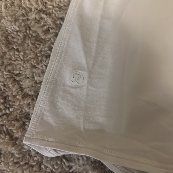 lululemon off white tie cropped shirt - Picture 3 of 3